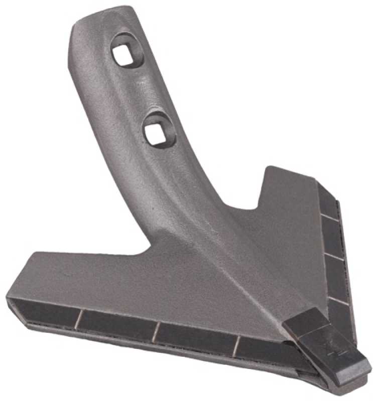 Gänsefussschar 200mm - Hartmetall